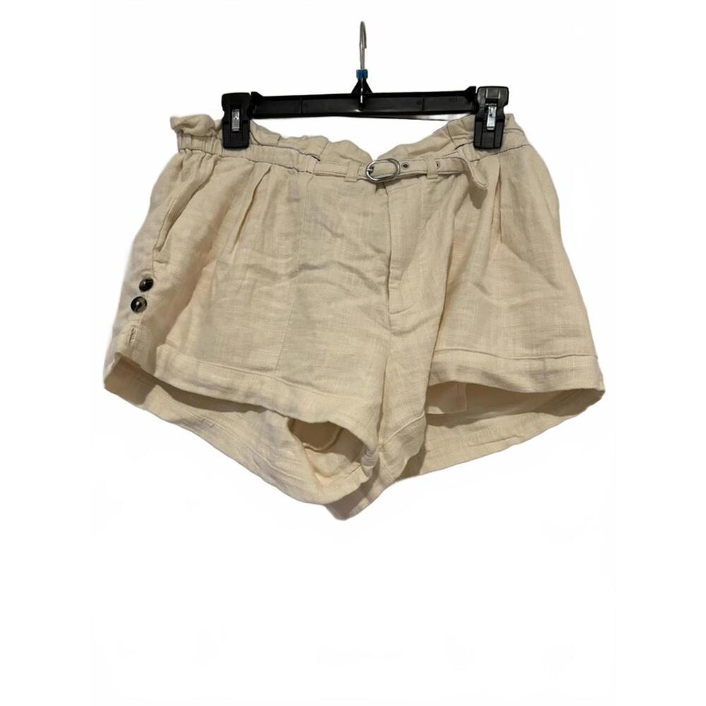 Women's sz S Anthropologie cream shorts #783‎